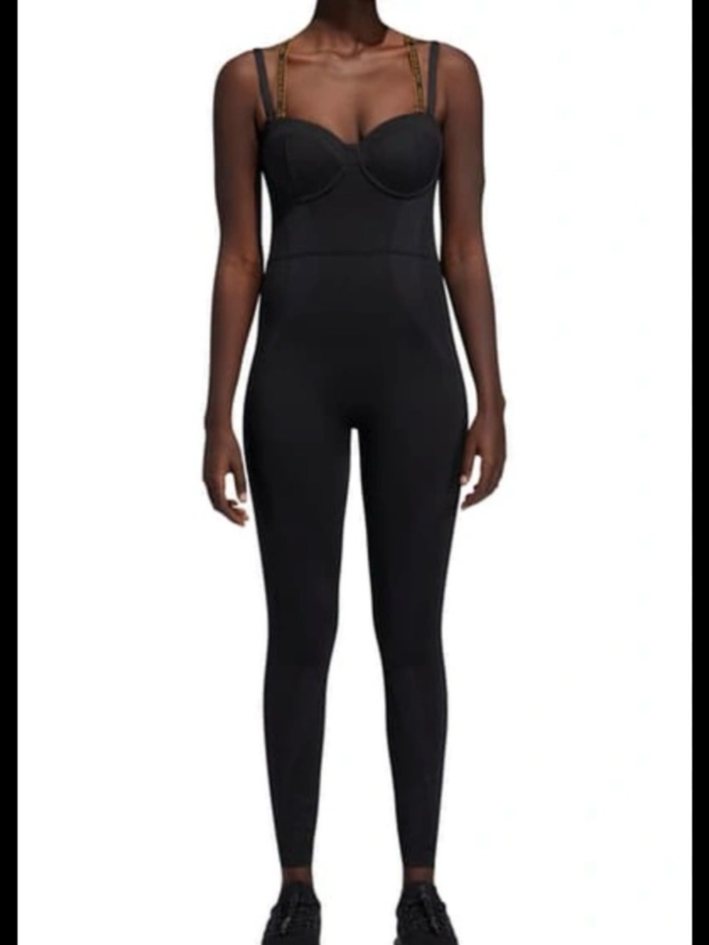 Adidas IVY PARK Black Knit Catsuit